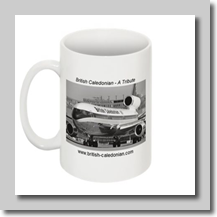 BCal DC10 coffee mug
